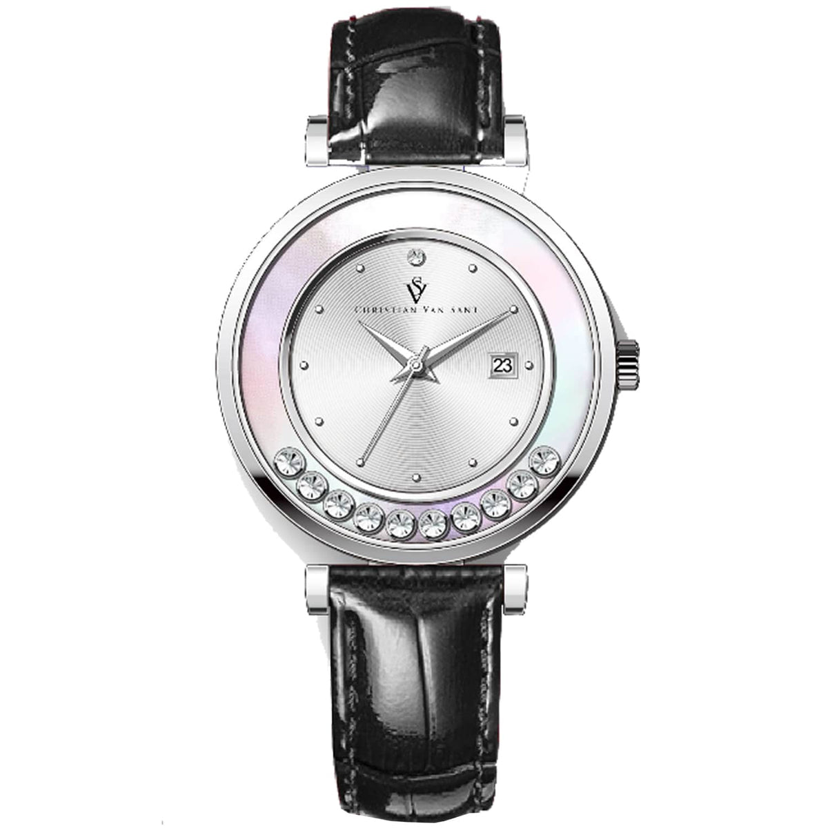 Christian Van Sant Women's Bria // CV3810 Silver Watches - Tophatter Daily Deals