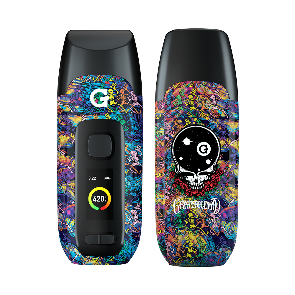 G Pen Dash+ Dry Herb Vaporizer Grateful Dead Dancing Skellies Vaporizers - Tophatter Daily Deals
