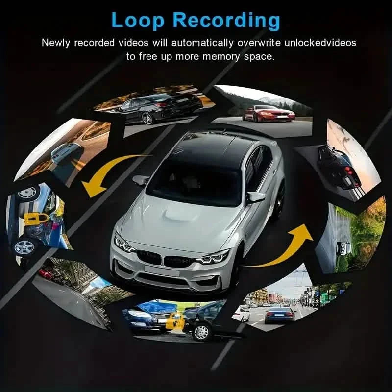 G Sensor HD Night Vision Loop Recording Wide Angle Car DVR Automotive - Tophatter Daily Deals