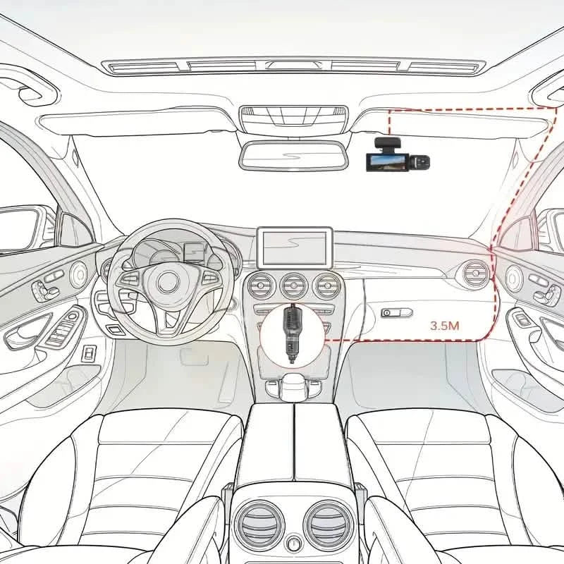G Sensor HD Night Vision Loop Recording Wide Angle Car DVR Automotive - Tophatter Daily Deals