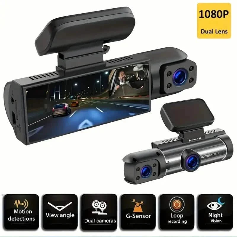 G Sensor HD Night Vision Loop Recording Wide Angle Car DVR Automotive - Tophatter Daily Deals