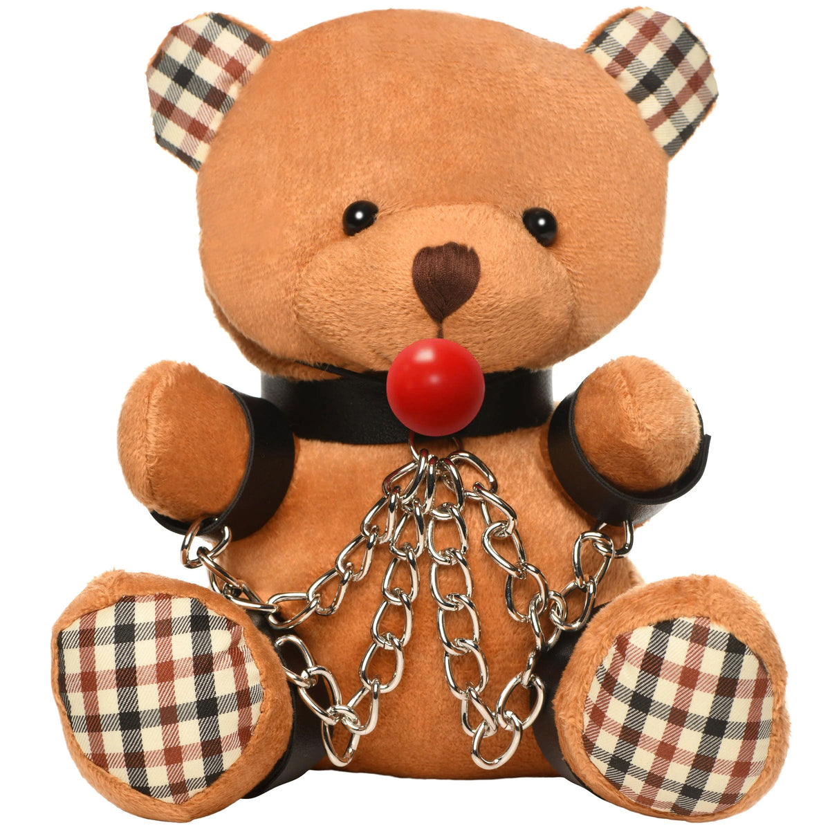 Master Series Gagged Bondage Bear Plush Toy > Novelties > Gag Gifts - Tophatter Daily Deals