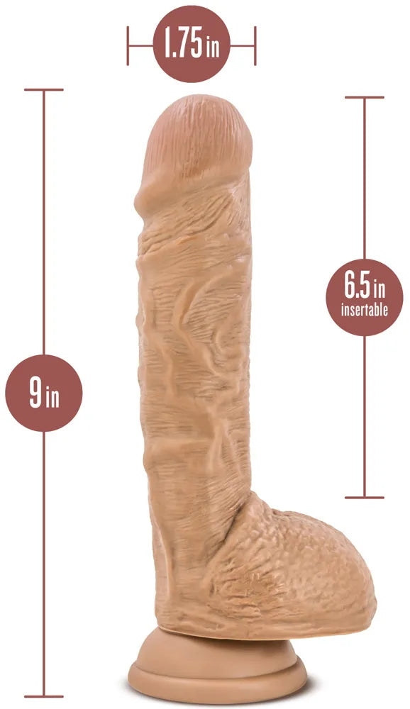 Au Naturel Big Billy – 9 Inch Ultra-Realistic Dildo > Dildos > Realistic Dildos - Tophatter Daily Deals