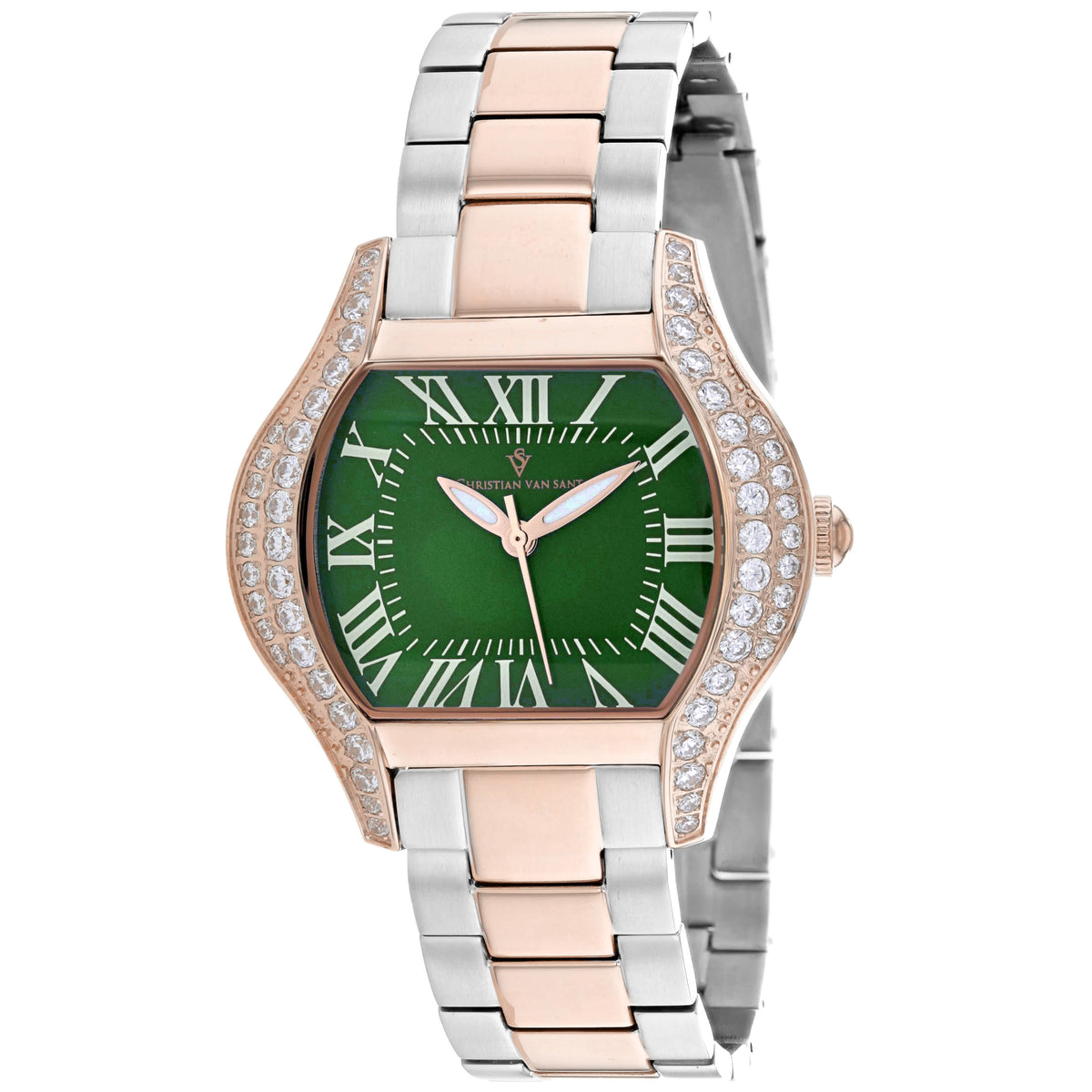Christian Van Sant Women's Bianca // CV1835 Green Watches - Tophatter Daily Deals