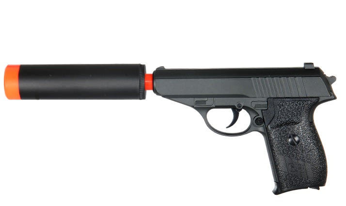 All NEW G3A Full Metal Airsoft Handgun bbs Pistol With Silencer Collectible Weapons - Tophatter Daily Deals