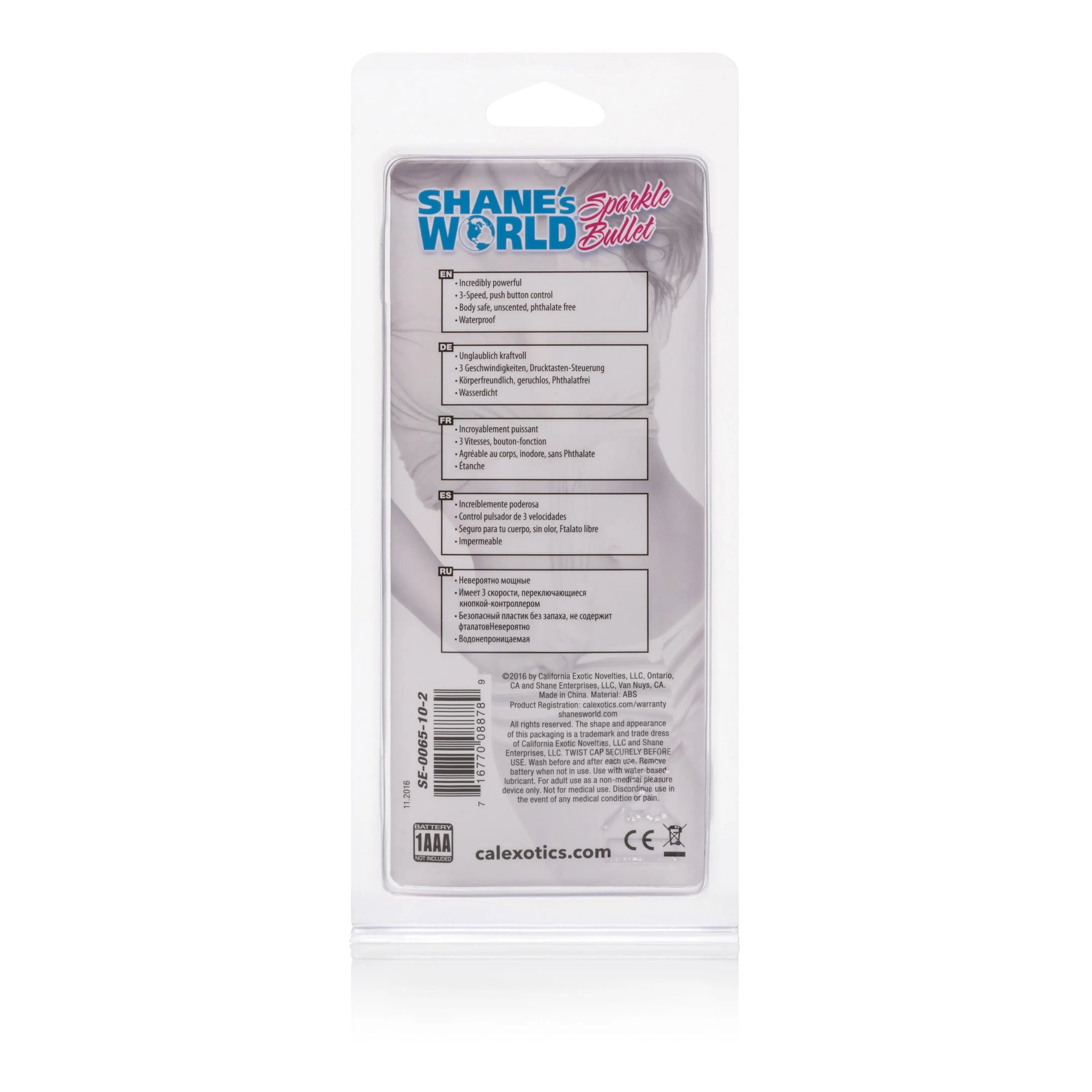 Shane's World Sparkle Bullet – Compact Discreet Bullet Vibrator > Sex Toys For Ladies > Clitoral Vibrators and Stimulators - Tophatter Daily Deals