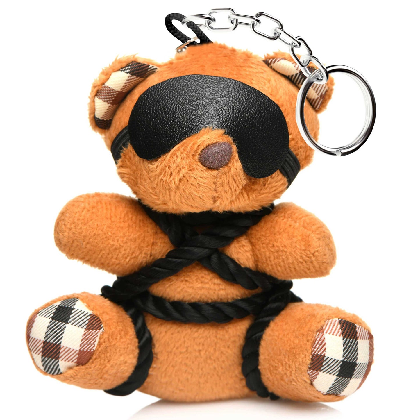 Rope Teddy Bear Keychain – Bondage-Inspired Accessory > Novelties > Gag Gifts - Tophatter Daily Deals