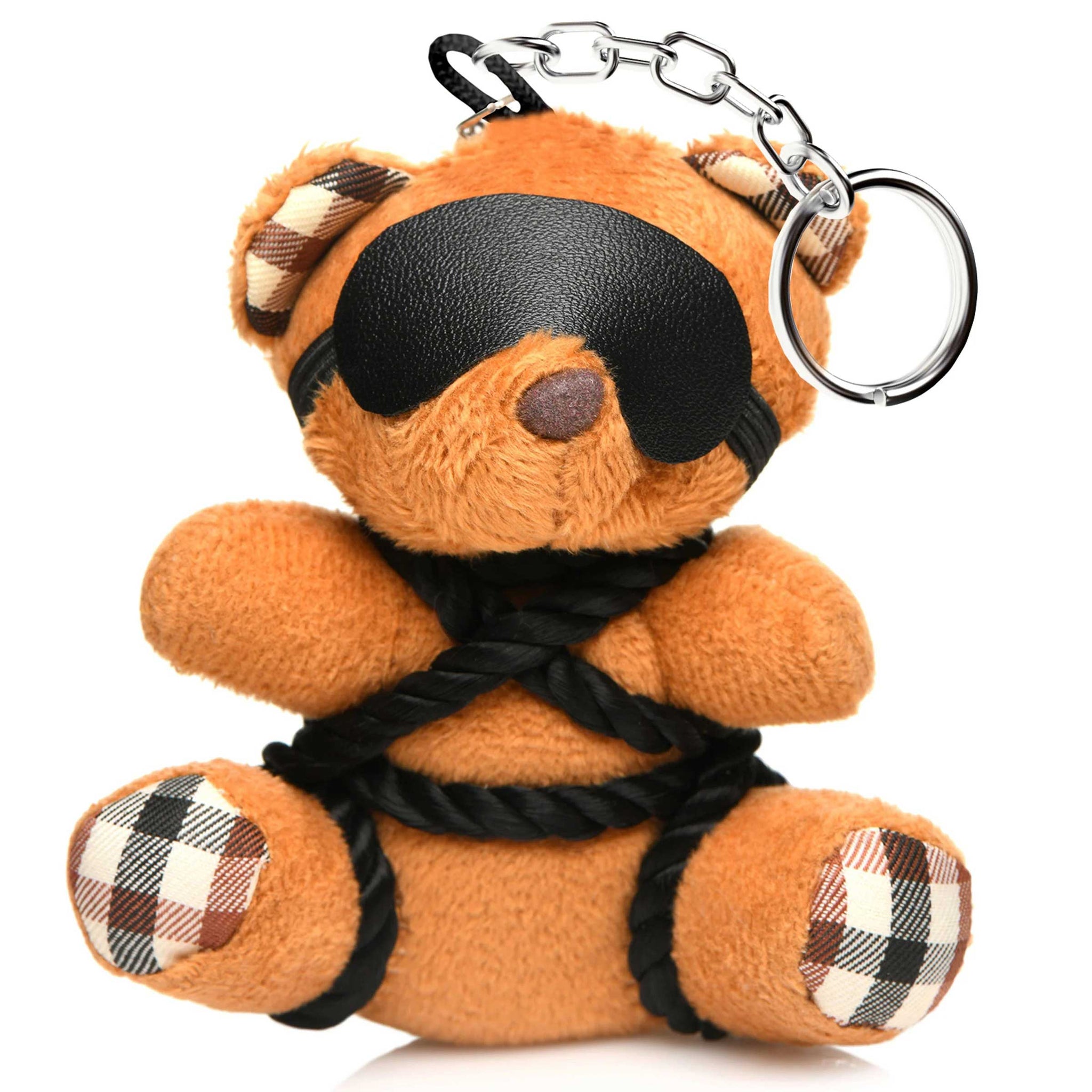 Rope Teddy Bear Keychain – Bondage-Inspired Accessory > Novelties > Gag Gifts - Tophatter Daily Deals