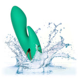 California Dreaming Sierra Sensation Flexible Teaser in Green with 10 Vibration Modes and Silicone Body > Vibrators > Ladies > Rabbit - Tophatter Daily Deals