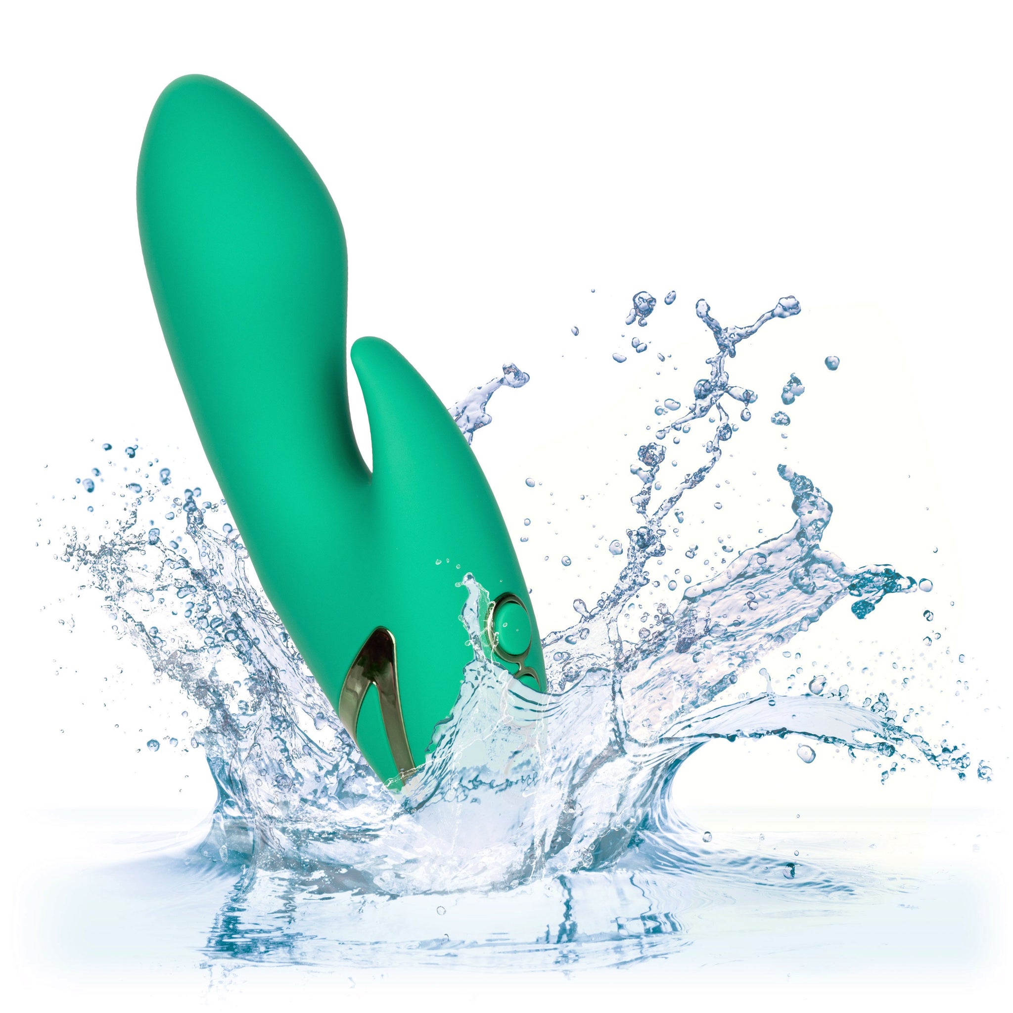 California Dreaming Sierra Sensation Flexible Teaser in Green with 10 Vibration Modes and Silicone Body > Vibrators > Ladies > Rabbit - Tophatter Daily Deals