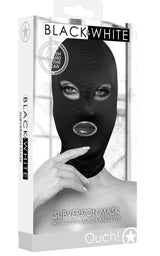 Ouch Subversion Mask with Open Mouth – Comfortable Hood > Bondage Gear > Bondage Hoods - Tophatter Daily Deals