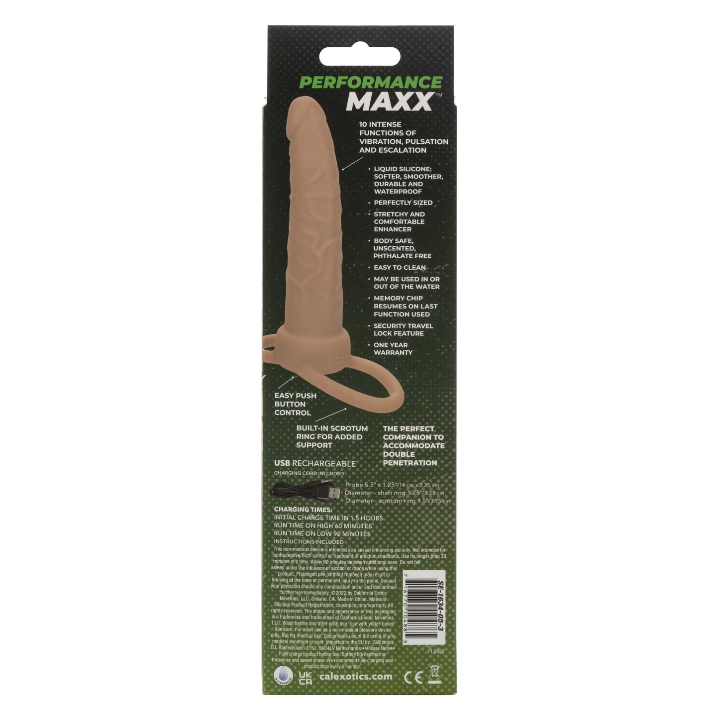 Performance Maxx Dual Penetrator Ivory with 10 Vibration Functions and Dual Support Rings > Dildos > Neutral Dildos - Tophatter Daily Deals
