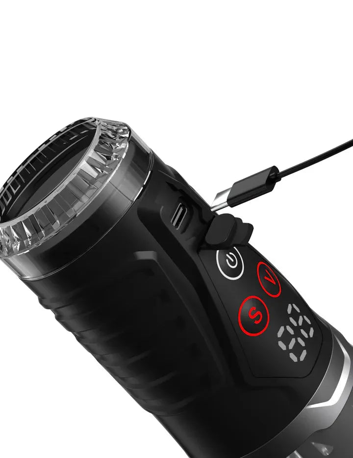 PDX Elite Ultra Milker Pro – Powerful Sucking and Vibrating Male Masturbator > Sex Toys For Men > Masturbators > Vibrating - Tophatter Daily Deals