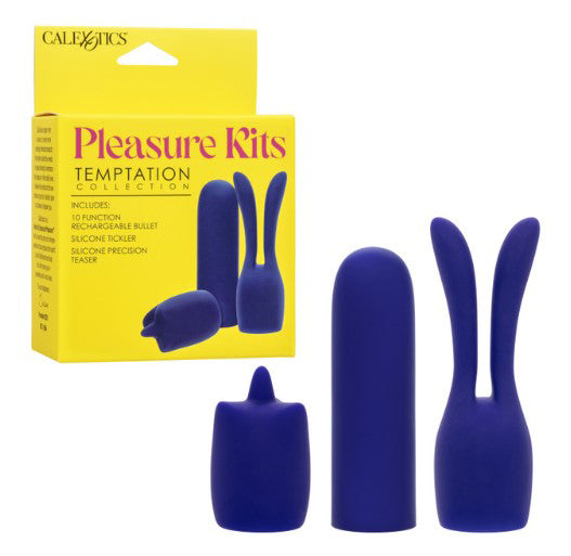 Pleasure Kits Temptation Collection – Rechargeable Bullet Vibrator Kit > Vibrators > Mini Vibrators - Tophatter Daily Deals