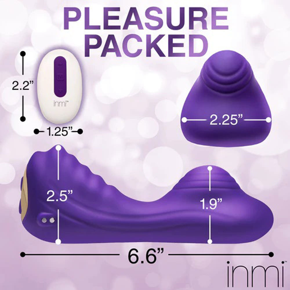 Purple Silicone Vibrating Grinder with Remote Control > Vibrators > Vibrating Pads - Tophatter Daily Deals