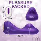 Purple Silicone Vibrating Grinder with Remote Control > Vibrators > Vibrating Pads - Tophatter Daily Deals