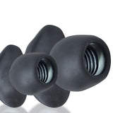 Morph Hole 1 (Black Ice) – Small Silicone Gaping Plug > Anal Range > Tunnel and Stretchers - Tophatter Daily Deals