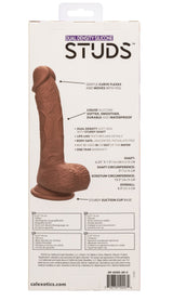 Dual Density Silicone Studs 6.25 Inch Brown > Dildos > Realistic Dildos - Tophatter Daily Deals