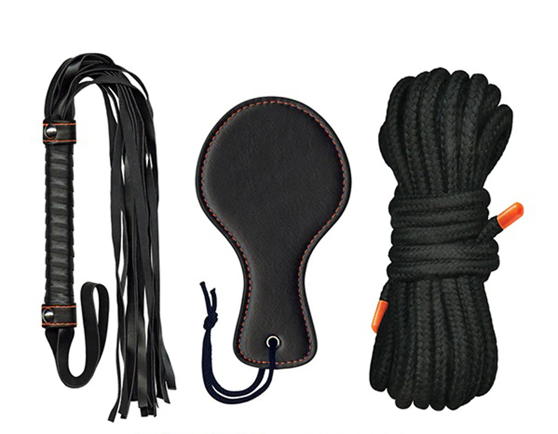 Orange Is The New Kit #3 Bondage Kit 3 Piece Set 50 Lashes > Bondage Gear > Restraints - Tophatter Daily Deals
