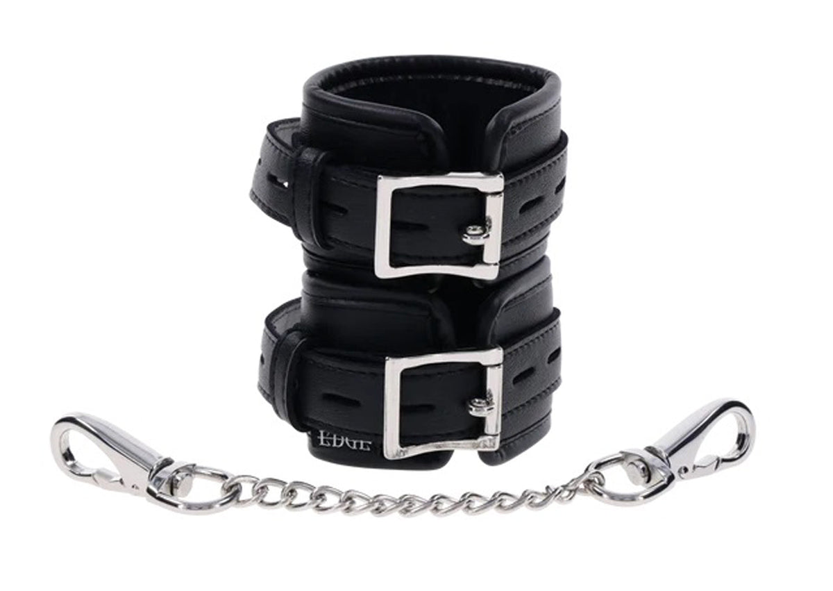 Edge Handcuffs Restraints Padded Comfort Control Cuffs > Bondage Gear > Handcuffs - Tophatter Daily Deals