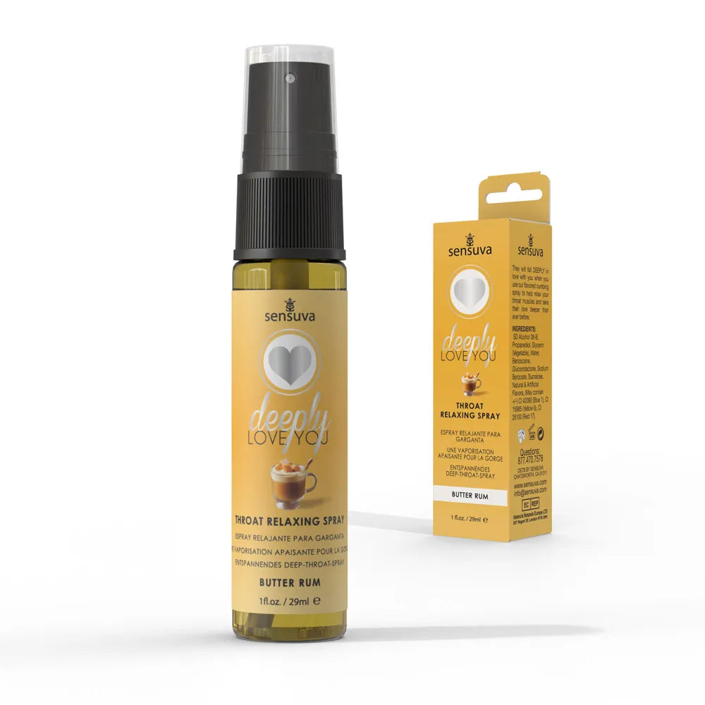 Sensuva Deeply Love You – Flavored Throat Relaxing Spray 1 Fl Oz > Lube > Oral Gels & Sprays - Tophatter Daily Deals