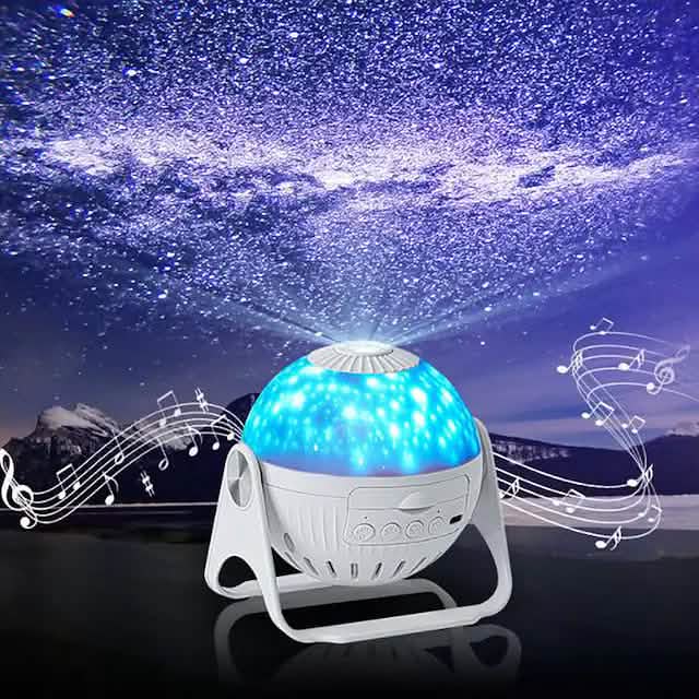 Galaxy Projection Night Lamp Indoor Lighting - Tophatter Daily Deals