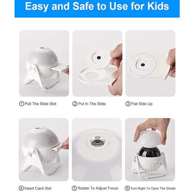 Galaxy Projection Night Lamp Indoor Lighting - Tophatter Daily Deals