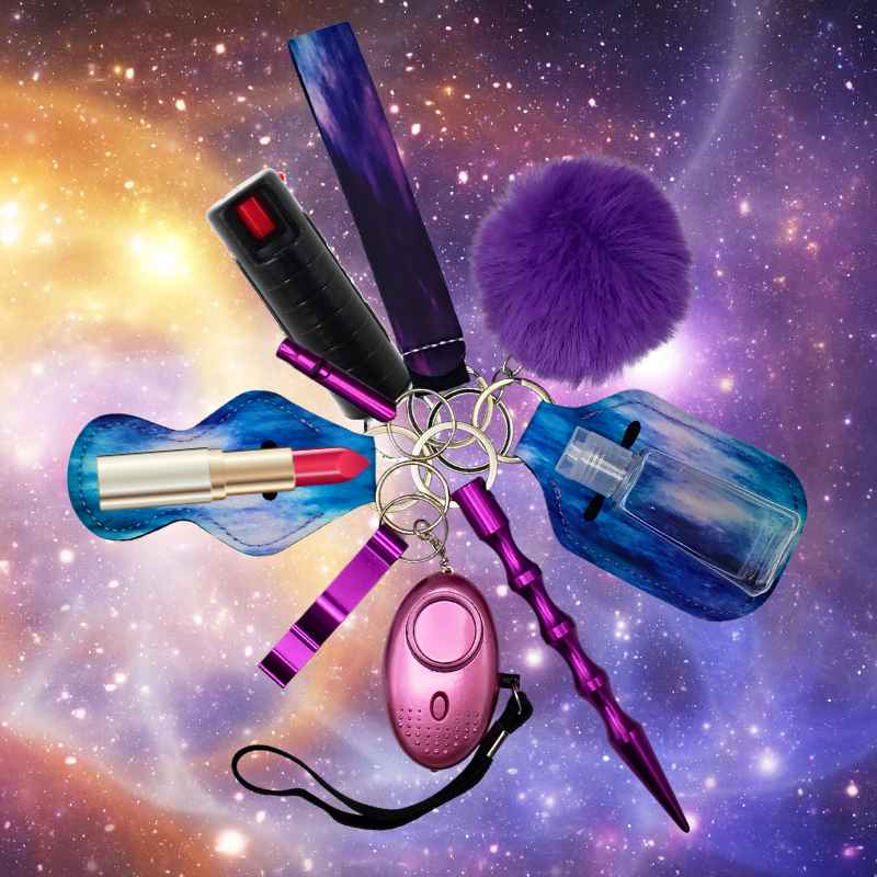 Fight Fobs® Galaxy Self Defense Key Chain Sets Self-Defense Keychains - Tophatter Daily Deals