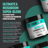 Organic Mushroom Extract Powder Blend Health & Wellness - Tophatter Daily Deals