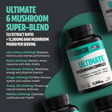 Organic Mushroom Complex Supplement Capsules Health & Wellness - Tophatter Daily Deals