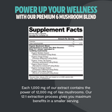 Organic Mushroom Complex Supplement Capsules Health & Wellness - Tophatter Daily Deals