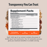 Organic Mushroom Complex Supplement Capsules Health & Wellness - Tophatter Daily Deals