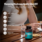 Organic Mushroom Complex Supplement Capsules Health & Wellness - Tophatter Daily Deals