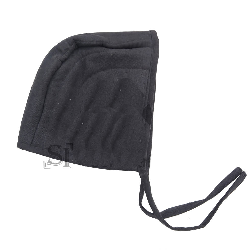 Medieval Cotton Padded Coif Hood Costume Arming Cap - Tophatter's Inc. Weapons Store Online Collectible Weapons - Tophatter Daily Deals