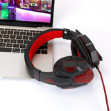 Gaming Headsets Stereo Bass Over Ear Headphones with LED Light Earmuff Headphones - Tophatter Daily Deals