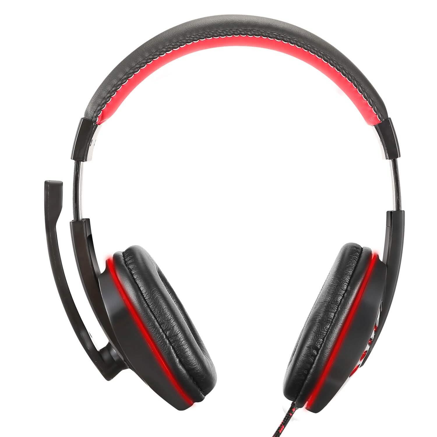 Gaming Headsets Stereo Noise Isolation Over Ear Headphone with LED Light Headphones - Tophatter Daily Deals