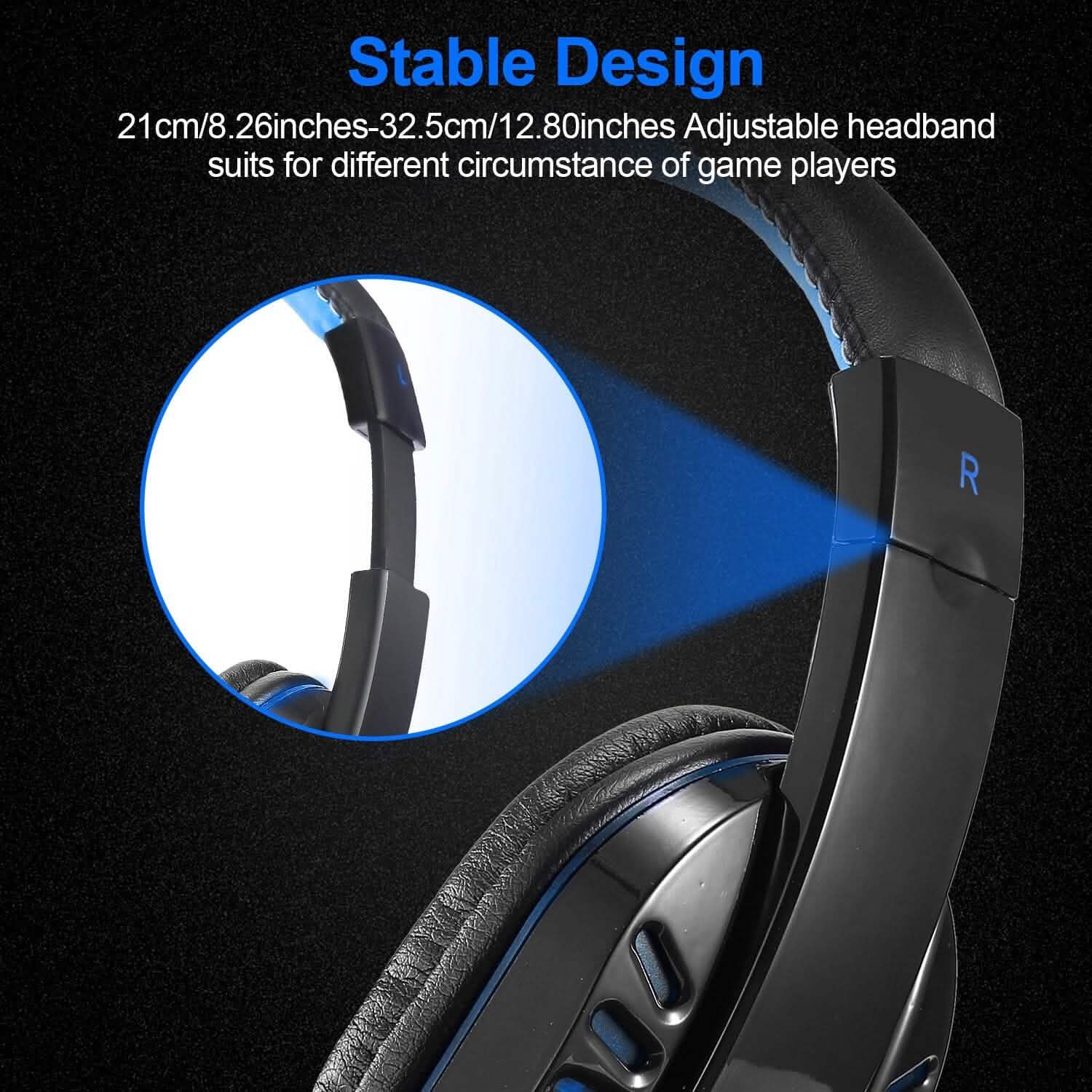 Gaming Headsets Stereo Noise Isolation Over Ear Headphone with LED Light Headphones - Tophatter Daily Deals