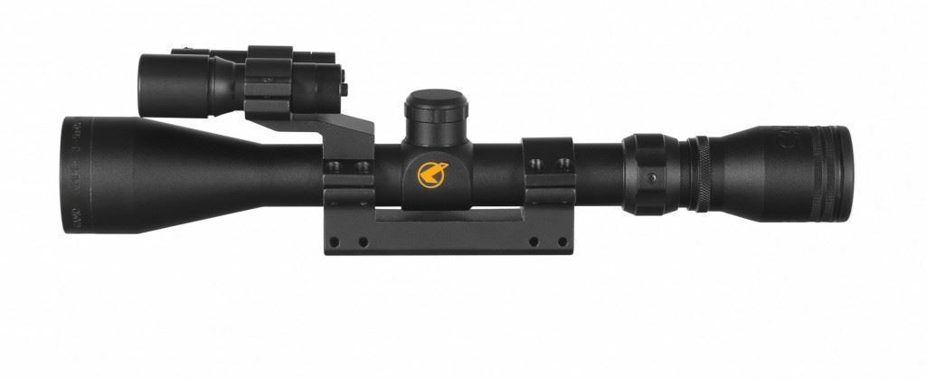 GAMO 3-9X40 WR VAMPIR SCOPE, W/ TORCH + LASER - Tophatter's Army Deals OPTICS & SCOPES - Tophatter Daily Deals