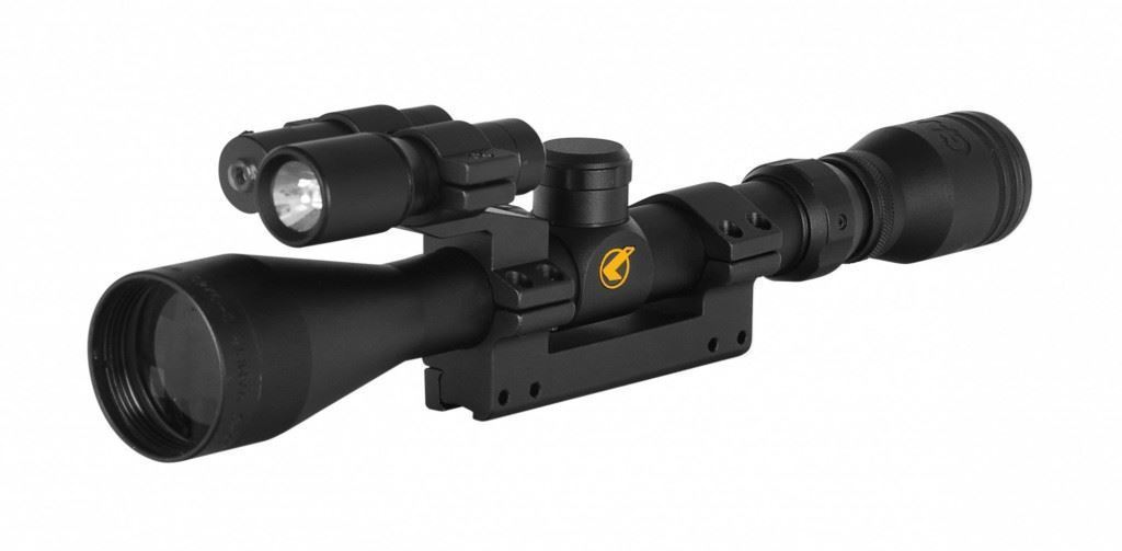 GAMO 3-9X40 WR VAMPIR SCOPE, W/ TORCH + LASER - Tophatter's Army Deals OPTICS & SCOPES - Tophatter Daily Deals