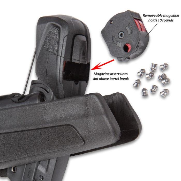 GAMO BLACK 10 MAXXIM IGT .22 CAL W/ 3-9X40WR SCOPE - Tophatter's Army Deals RIFLES - Tophatter Daily Deals