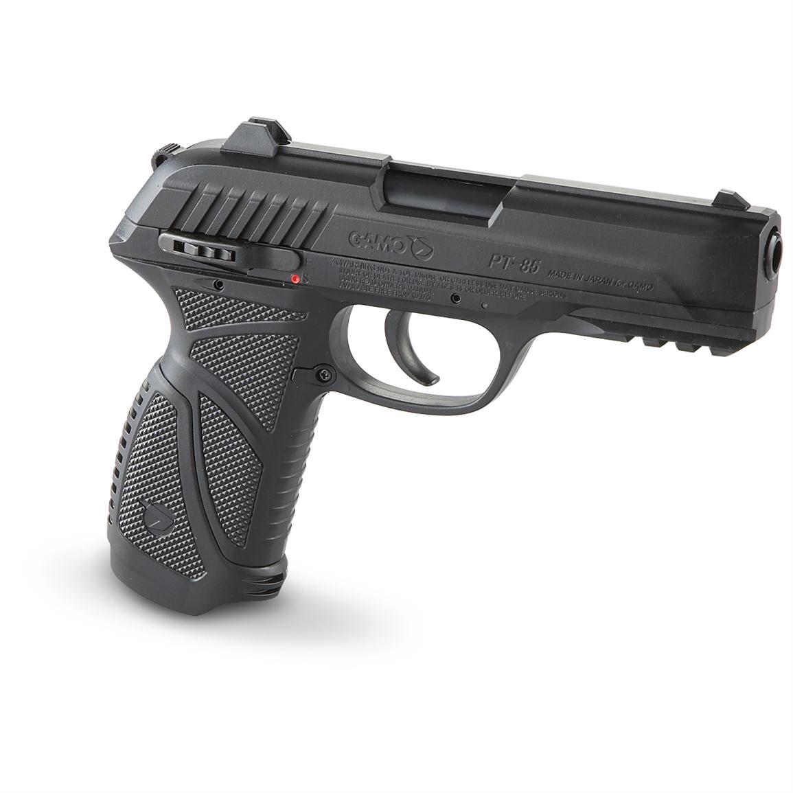 GAMO PT85 TACTICAL CO2 GAS PISTOL DUAL AMMO - Tophatter's Army Deals - Tophatter Daily Deals