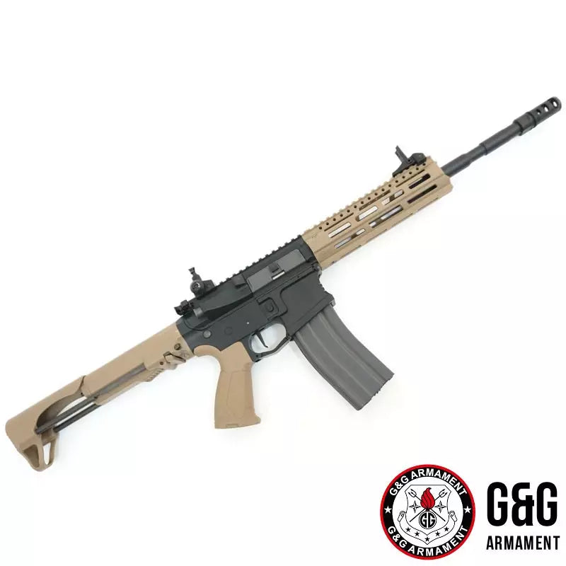 G&G ARMAMENT CM16 RAIDER L 2.0E MARKER- DESERT TAN - Tophatter's Army Deals AIRSOFT - Tophatter Daily Deals