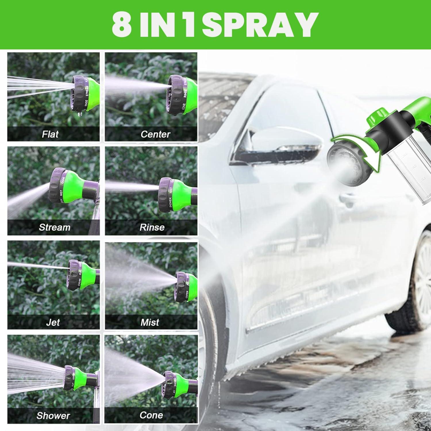 Water Hose With Nozzle - High Pressure Sprayer Nozzle Hose Horse/dog Shower Gun Adjustable Shampoo Spray Outdoor Recreation - Tophatter Daily Deals