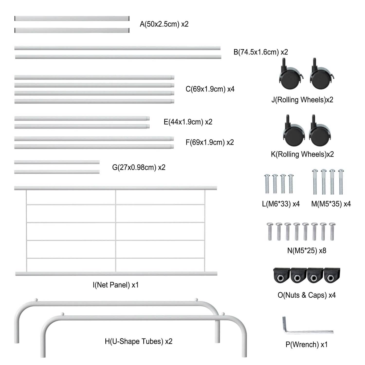 Garment Hanging Rack Clothing Organizer Storage & Organization - Tophatter Daily Deals