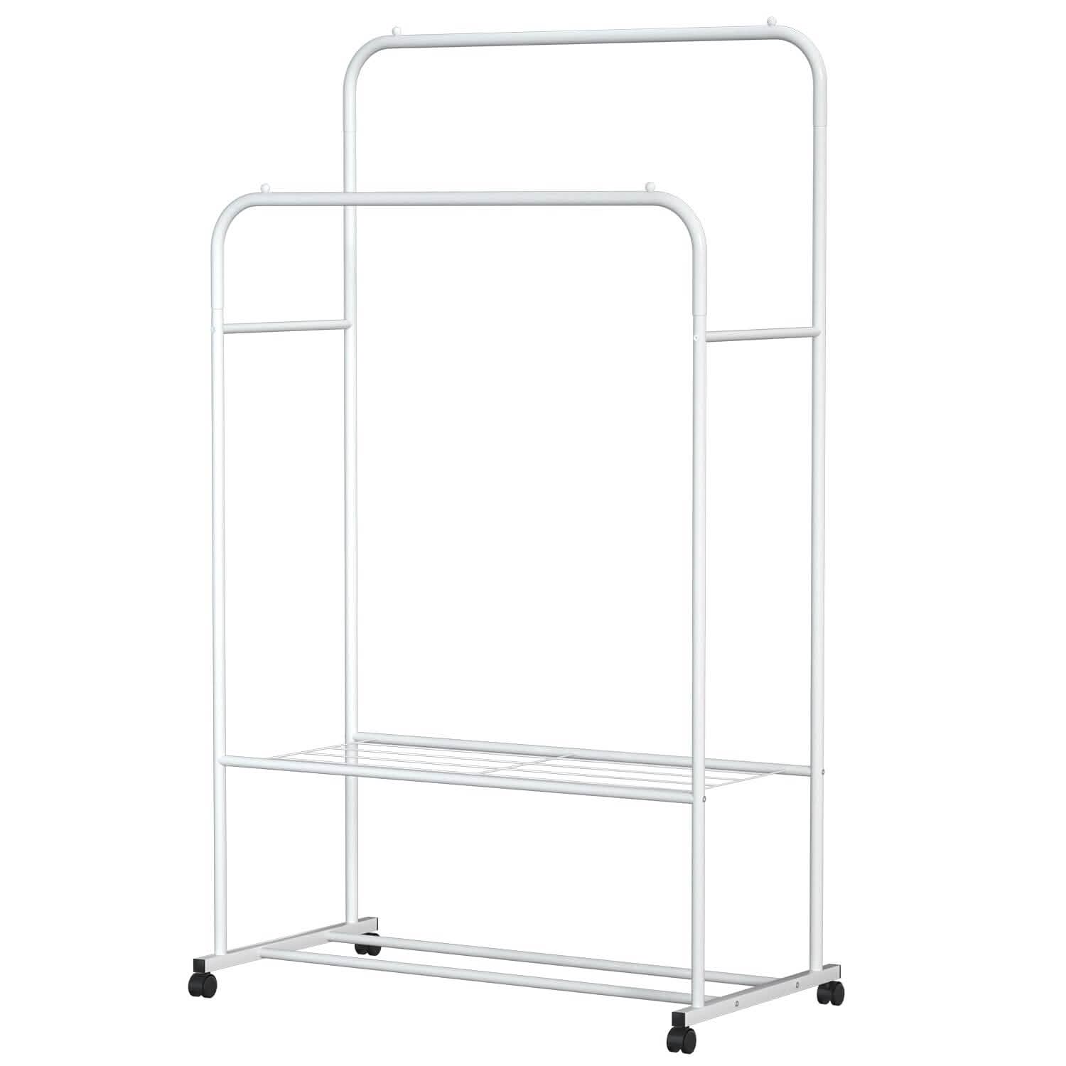 Garment Hanging Rack Clothing Organizer Storage & Organization - Tophatter Daily Deals