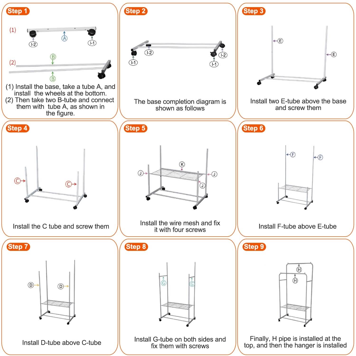 Garment Hanging Rack Clothing Rail Organizer Storage & Organization - Tophatter Daily Deals