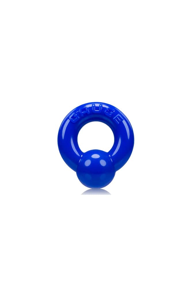 Oxballs - Gauge Cock Ring - Assorted Colors Blue Sex Toy - Tophatter Daily Deals