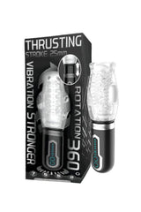 Gawk Gawk 12,000 - Thrusting, Vibrating & Rotating Male Stroker Sex Toy - Tophatter Daily Deals