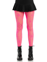 Star Net Tights – Neon Pink Fishnet Tights > Clothes > Hosiery > Pantyhose & Tights - Tophatter Daily Deals