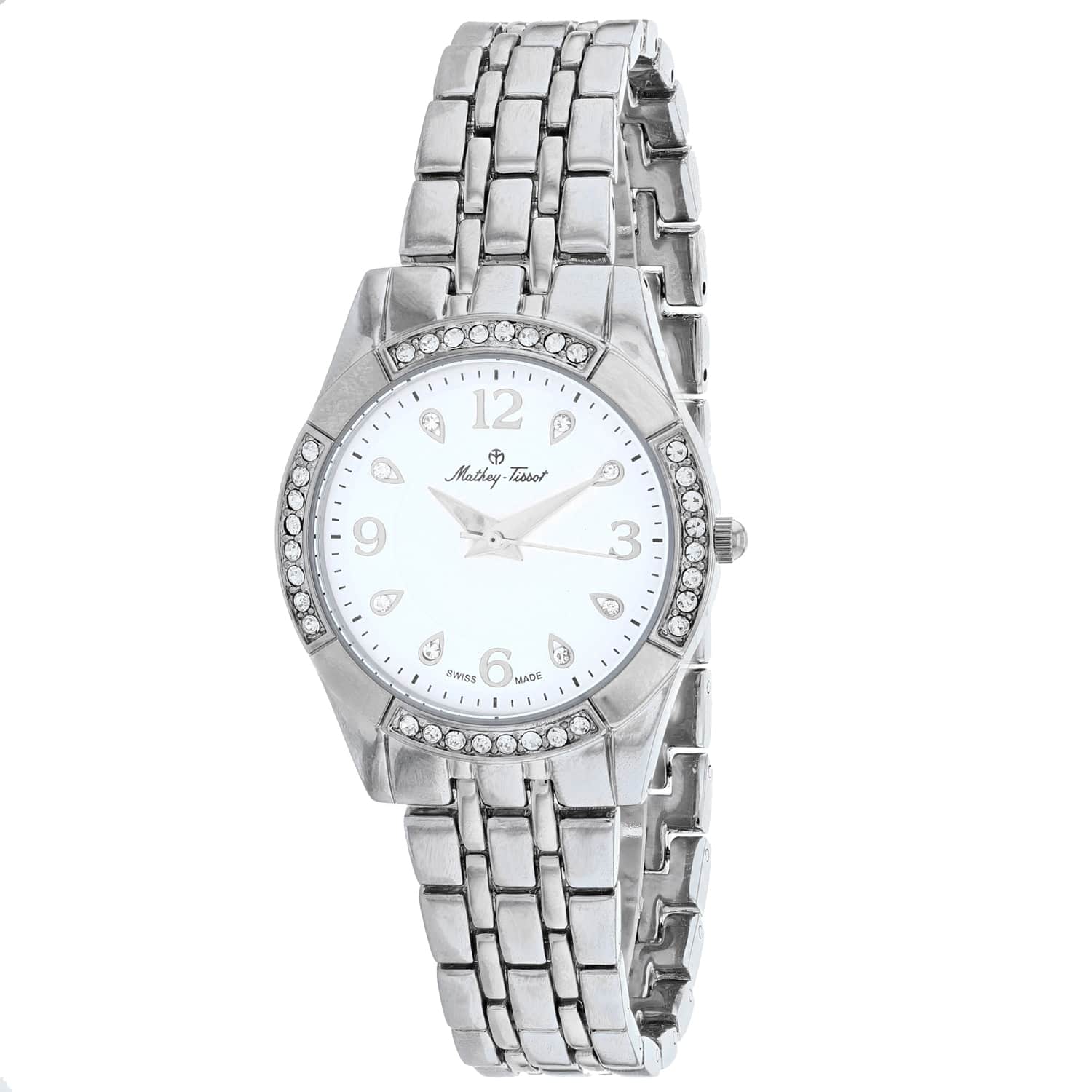 Mathey Tissot Women's FLEURY 2568 // D2568AI White Watches - Tophatter Daily Deals